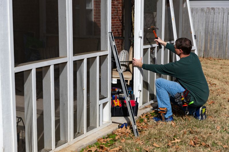 Front Porch Masonry Repair