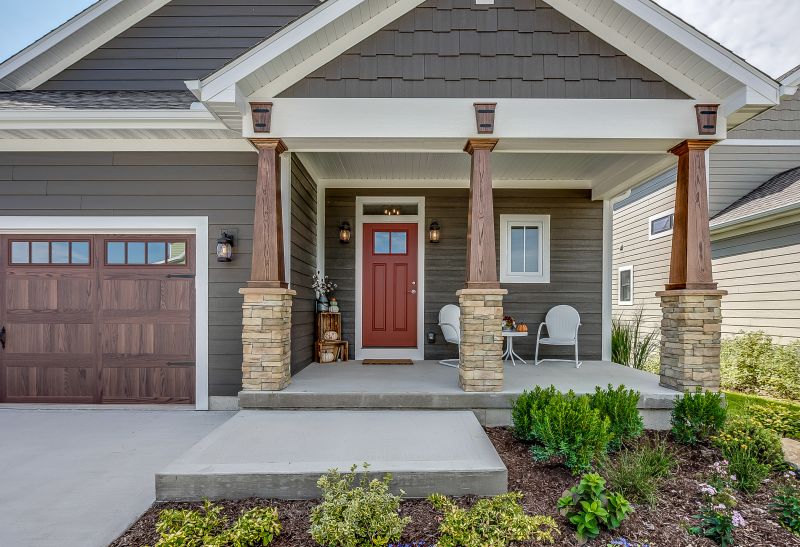 Front Porch Masonry Repair detail